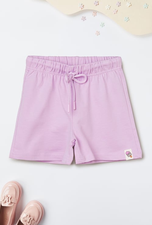 Girls Solid Shorts
