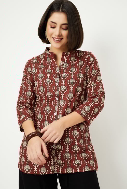 Women Printed Short Kurti