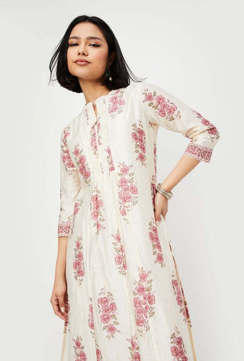Women Printed Straight Kurta Set