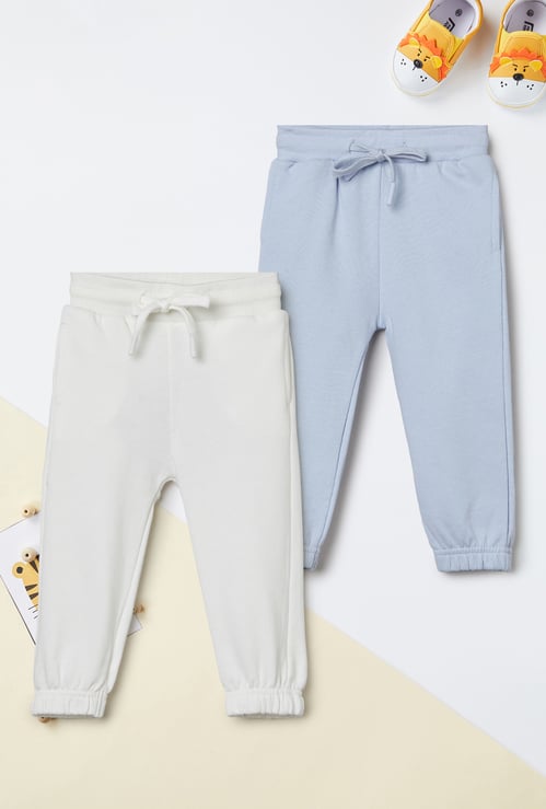 Boys Back Applique Joggers - Pack of 2
