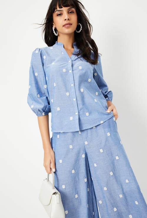 Kalki x Max Women Embroidered Blouse