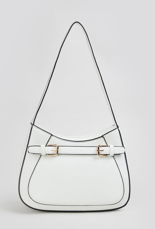 Women Contrast Lining Shoulder Bag