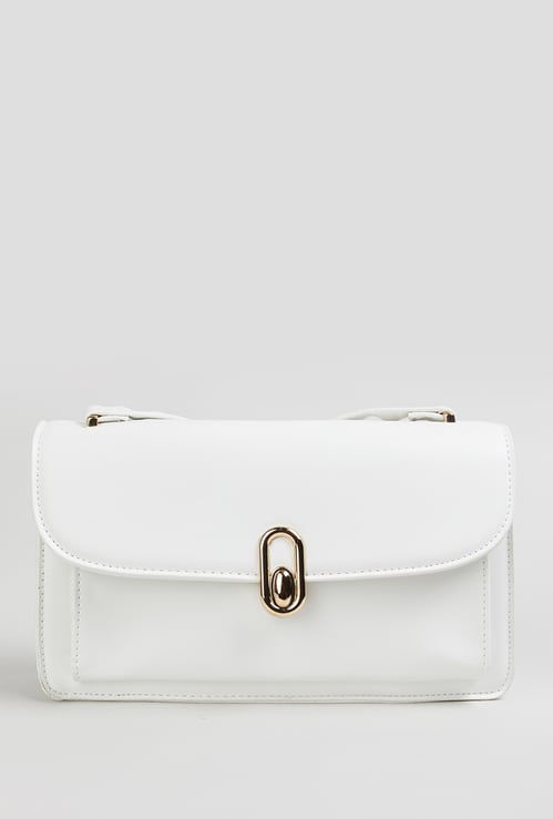 Women Solid Sling Bag