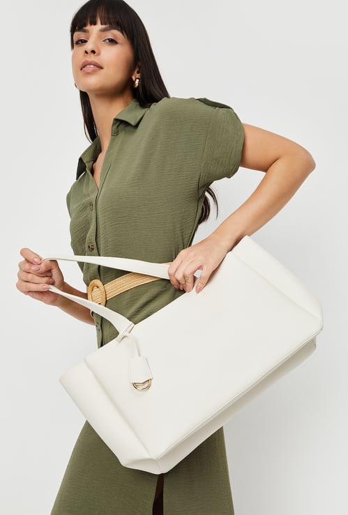 Women Textured Tote Bag