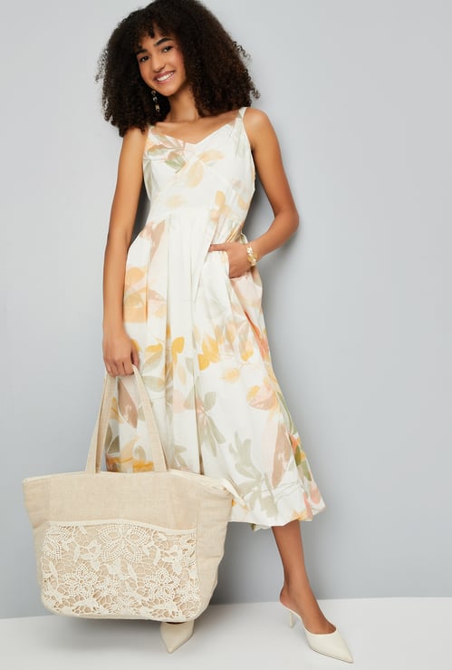 Kalki x Max Women Printed Bubble Hem Dress