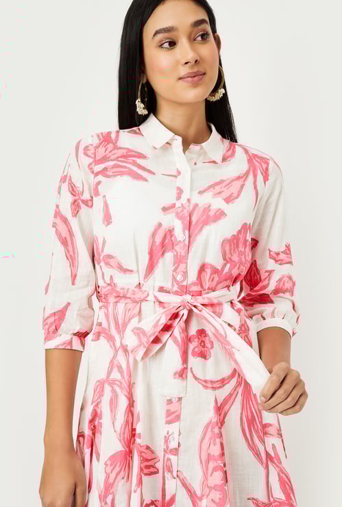 Kalki x Max Women Floral Print Shirt Dress