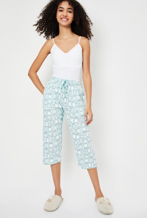 Women Printed Capris