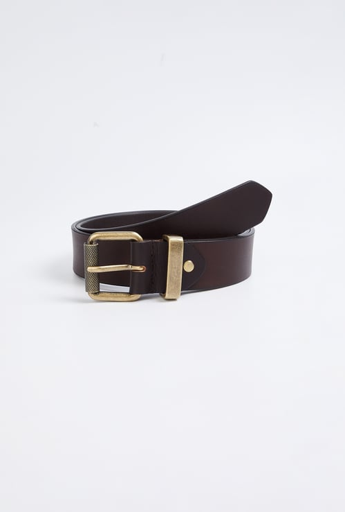 Men Solid Belt