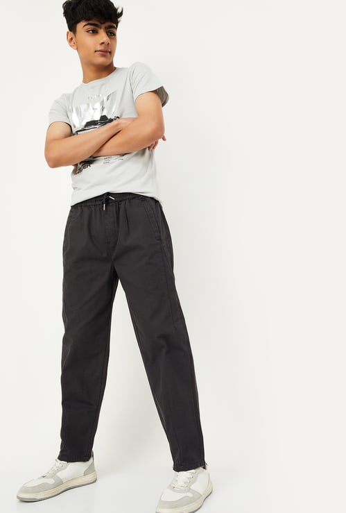Boys Solid Joggers