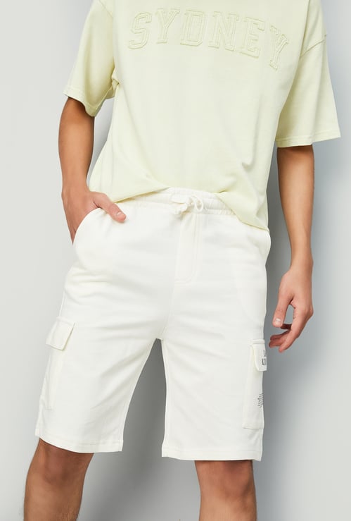 Boys Printed Cargo Shorts