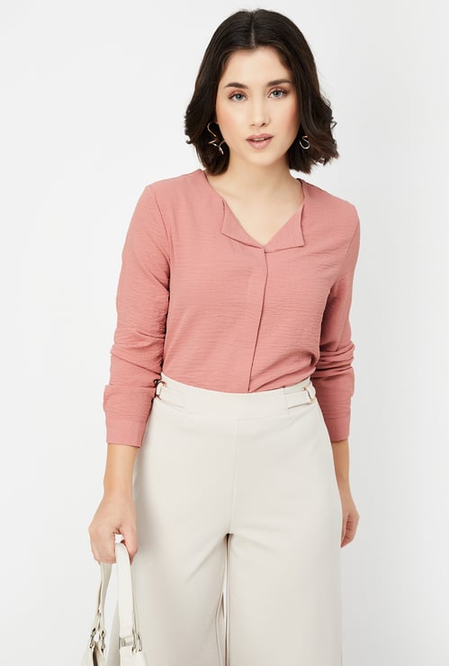 Women Textured Blouse
