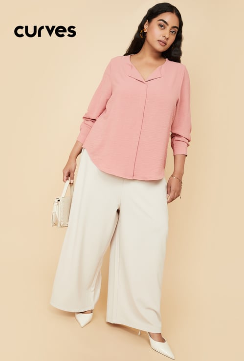 Women Textured Blouse