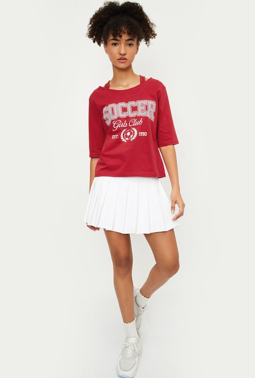 Women Printed Sports T-shirt