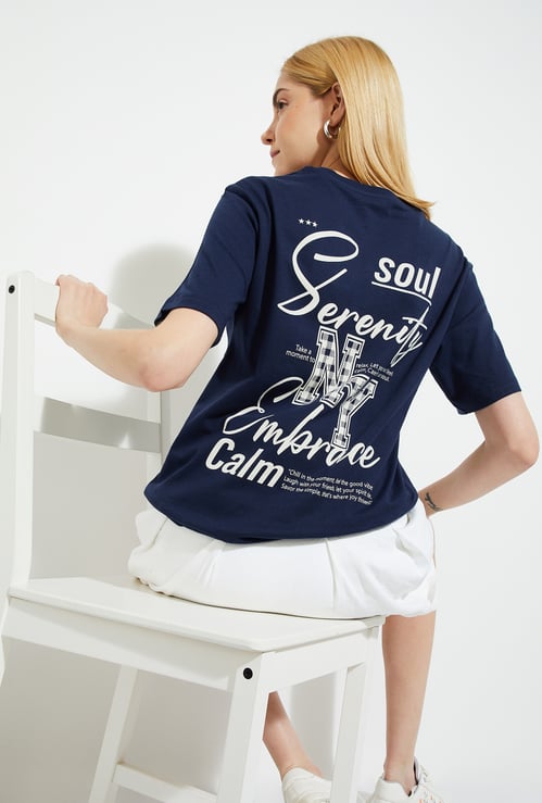URB_N Women Printed Relaxed Fit T-shirt