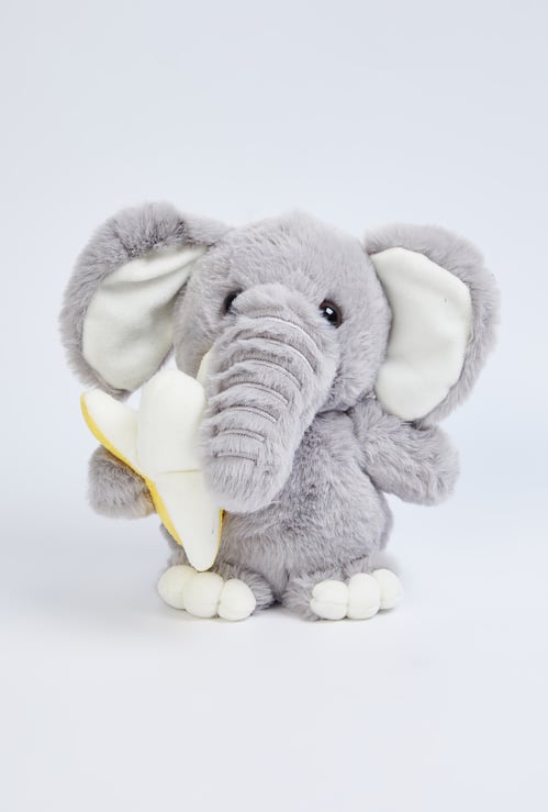 Kids Fuzzy Elephant Soft Toy