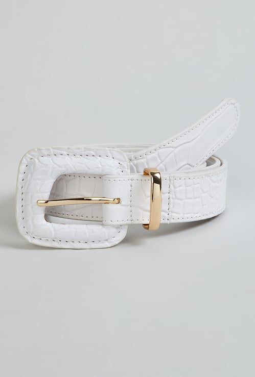 Women Textured Belt