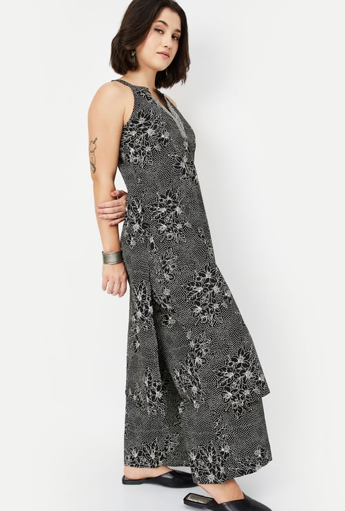 Women Printed Straight Kurta Set