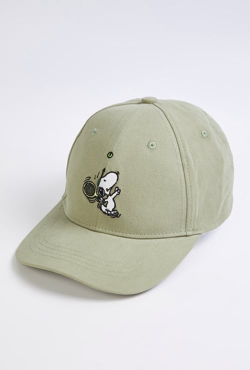 Women Snoopy Embroidered Baseball Cap