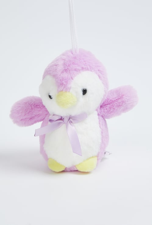 Kids Fuzzy Penguin Hanging Soft Toy