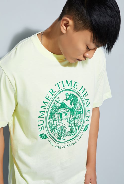 URB_N Men Printed T-shirt