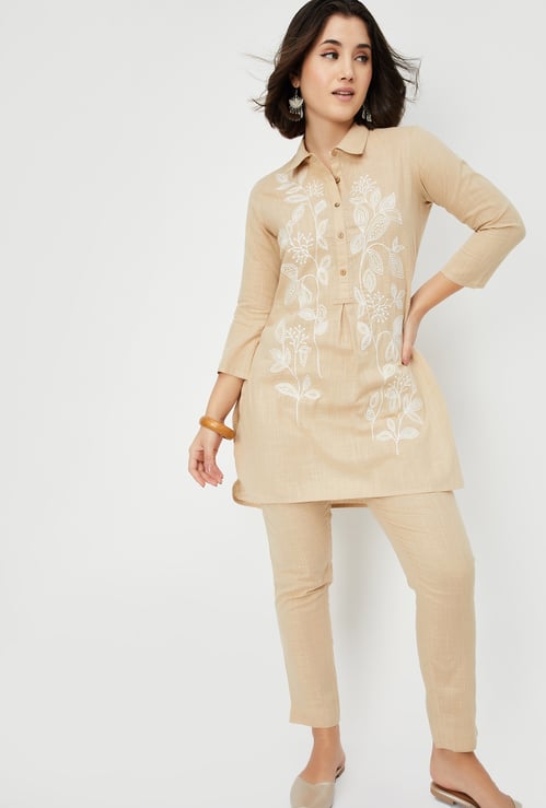 Kalki x Max Women Embroidered Co-ords Set