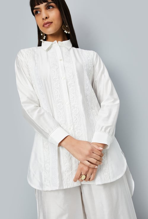 Women Embroidered Co-ords Set