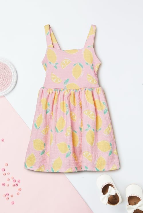 Girls Printed Dress