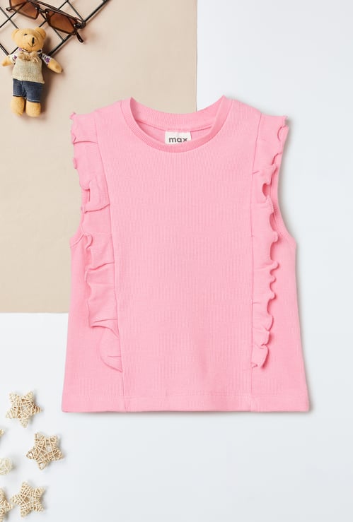 Girls Ribbed Top