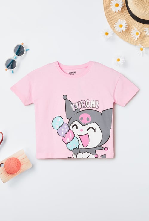 Girls Embellished T-shirt