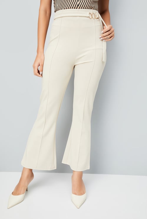 Women Solid Trousers