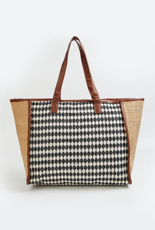 Women Jacquard Tote Bag