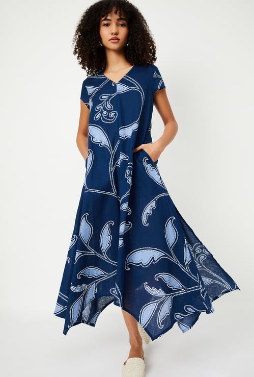 Kalki x Max Women Printed A-line Dress