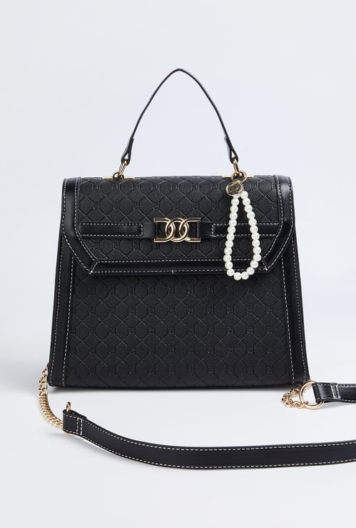 Women Textured Satchel