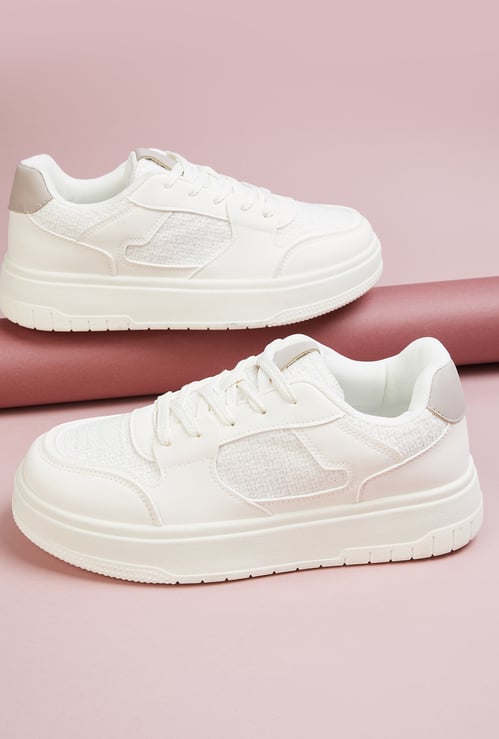Women Panelled Sneakers