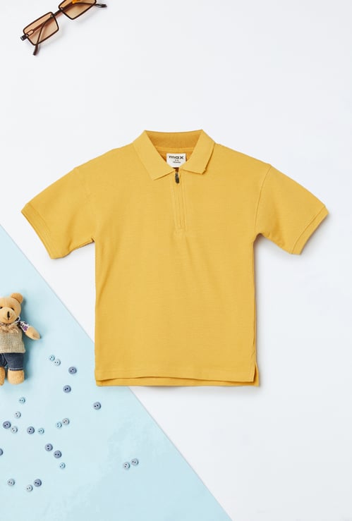 Boys Knit Polo T-shirt