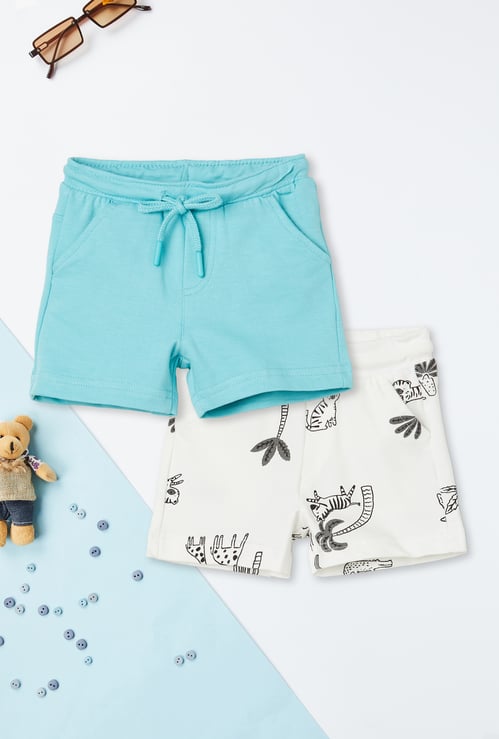 Boys Assorted Shorts - Pack of 2