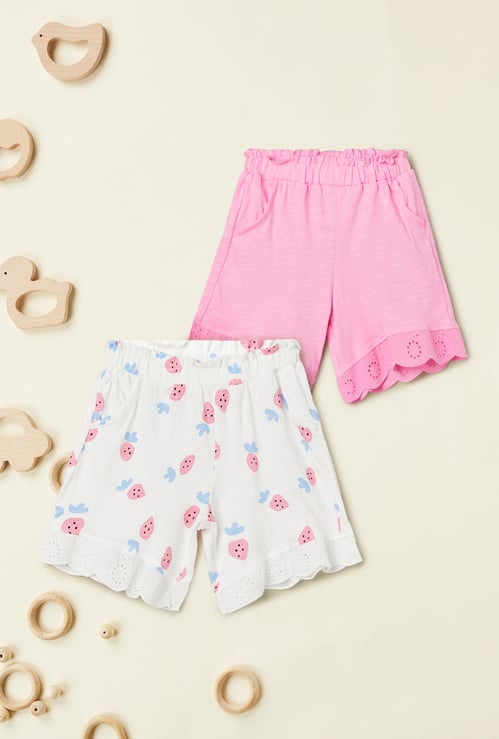 Girls Assorted Shorts - Pack of 2