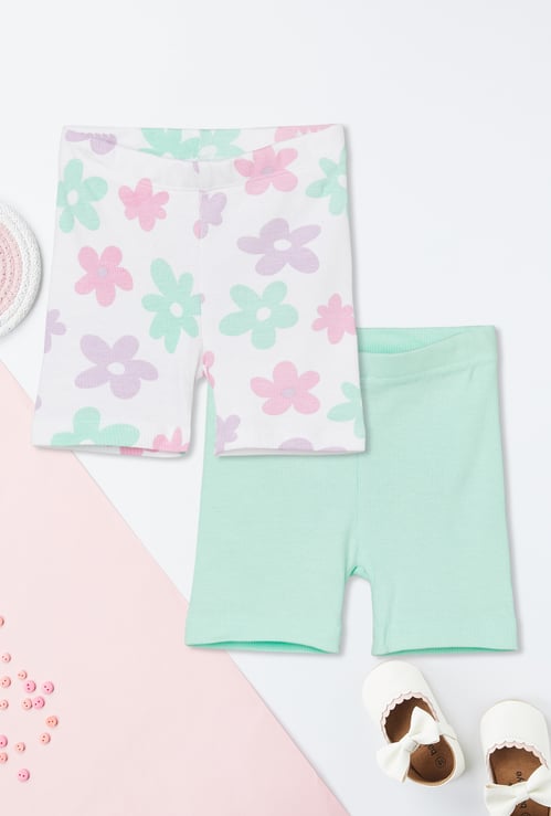 Girls Assorted Shorts - Pack of 2