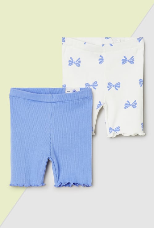 Girls Assorted Shorts - Pack of 2
