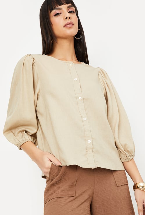 Women Solid Blouse