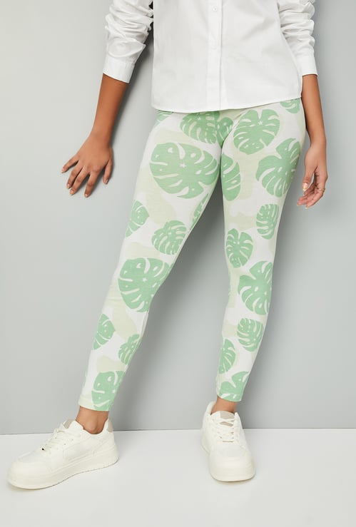 Girls Printed Leggings