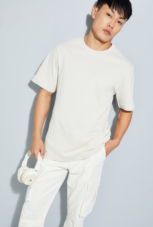 URB_N Men Textured T-shirt
