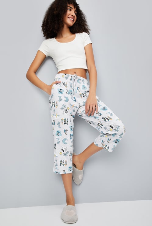 Women Printed Capris