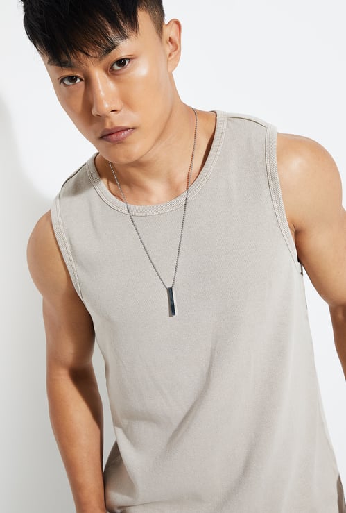 URB_N Men Textured T-shirt