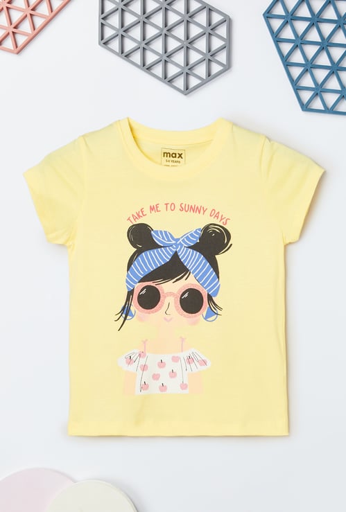 Girls Printed T-shirt