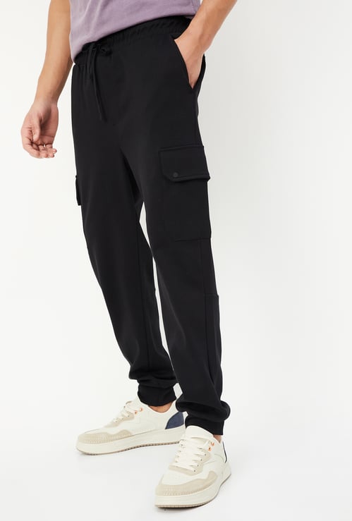 Men Regular Fit Cargo Joggers