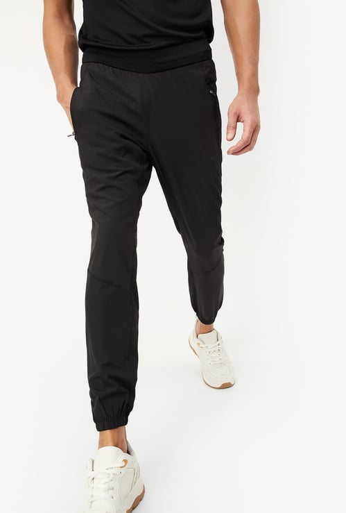 Men Solid Athleisure Joggers
