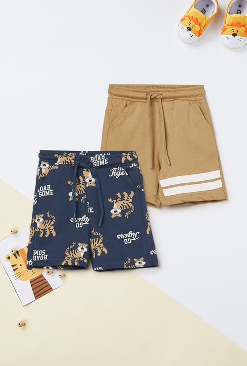Boys Assorted Shorts - Pack of 2