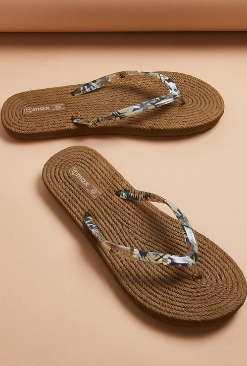 Women Braided Flip Flops