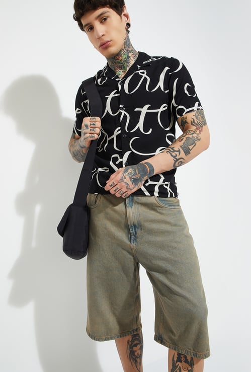 URB_N Men Printed Resort Shirt